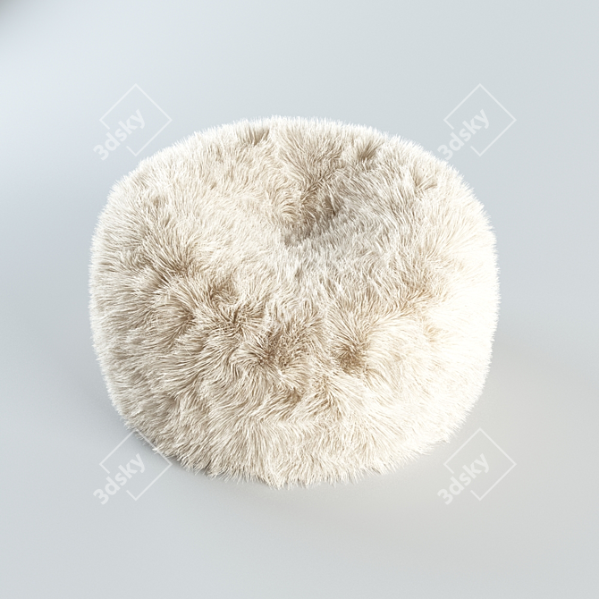 Furlicious Fluffy Puff 3D model image 2