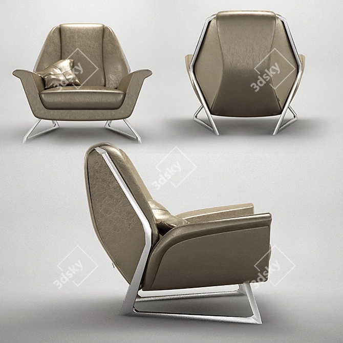 ErgoSeat Office Chair 3D model image 1