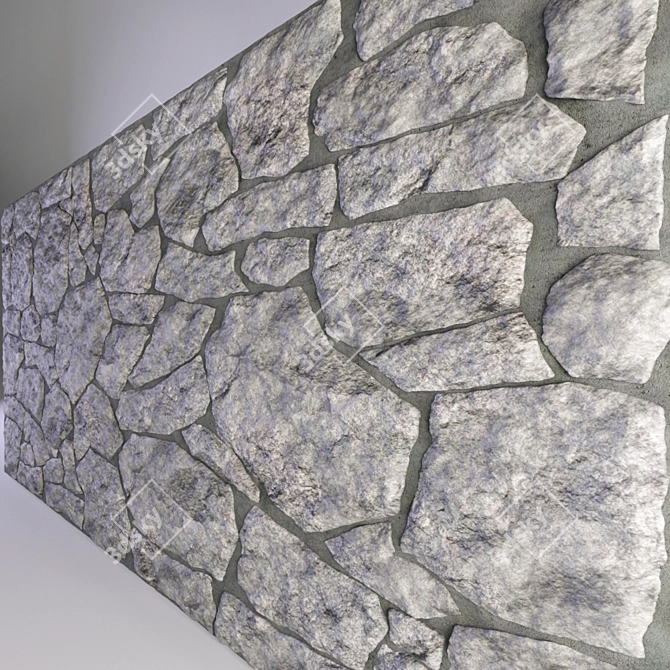 Stonework Geometry 3D model image 1