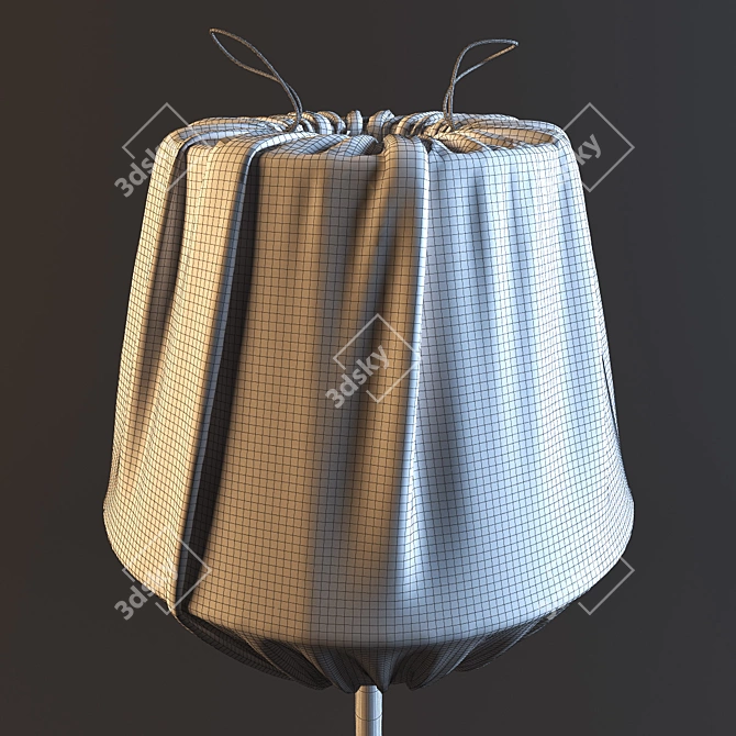 Elegant Baklava Floor Lamp 3D model image 2