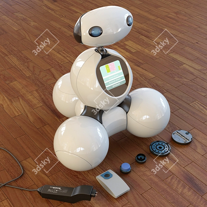 UltiClean Robotic Cleaner 3D model image 1