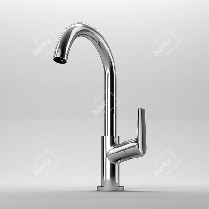 Hansgrohe Logis: Sleek and Modern 3D model image 2