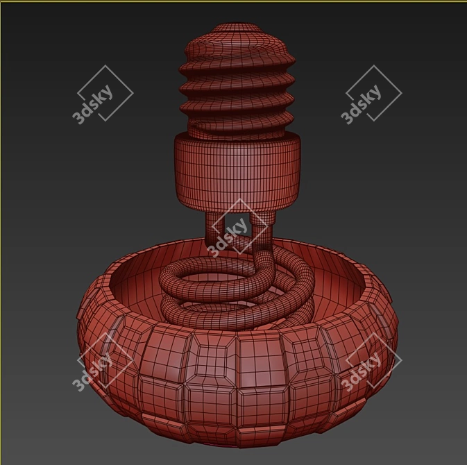 Sleek Spot Lighting 3D model image 2