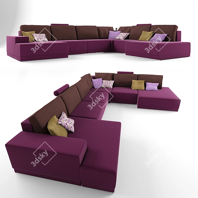 Blest BL 102 Furniture Set 3D model image 1