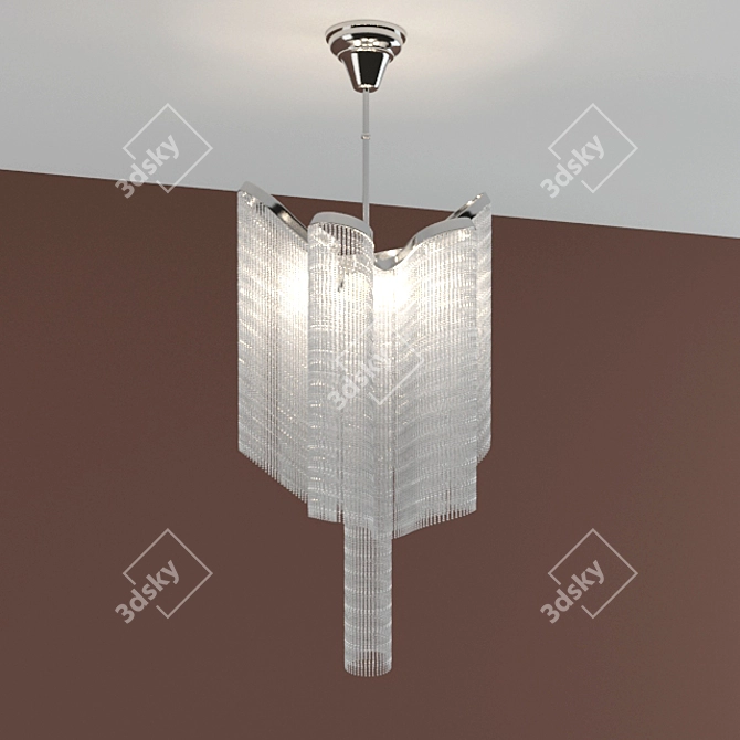 Schuller Astral Pendant Light 3D model image 1