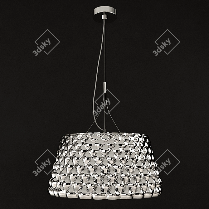 Elegant Silvia Chandelier by ILLUMINATI 3D model image 1