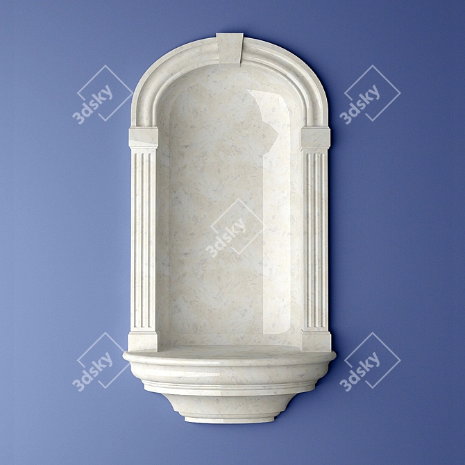 Elegant Madison Niche 3D model image 1