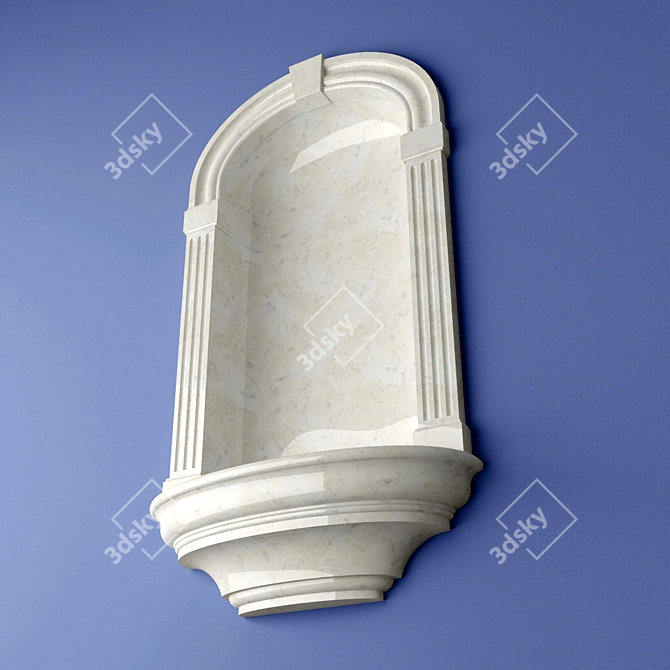 Elegant Madison Niche 3D model image 2