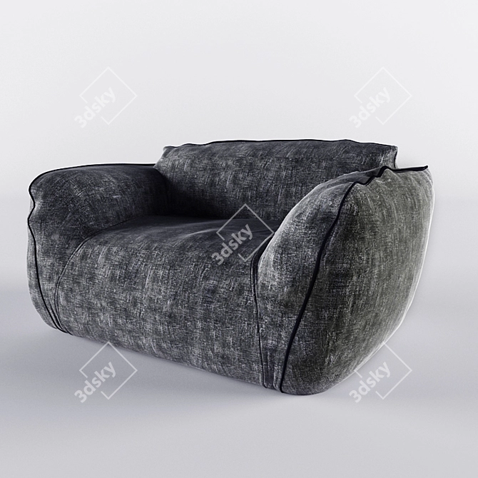 Cloud 10 Armchair 3D model image 1