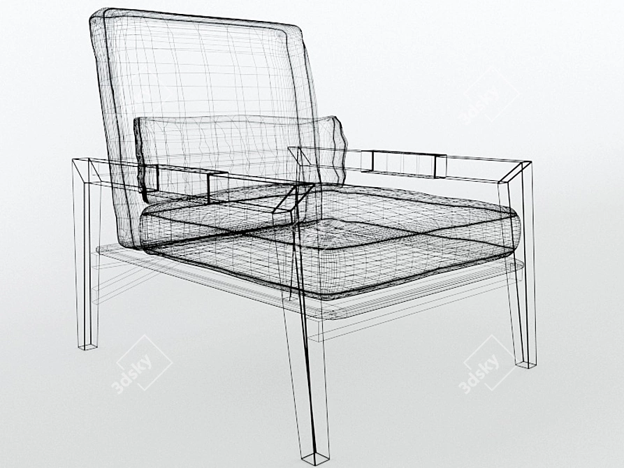 Comfort Plus Chair (Formitalia) 3D model image 2