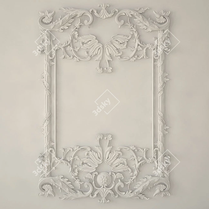 Elevate Your Walls: Stylish Decor 3D model image 1