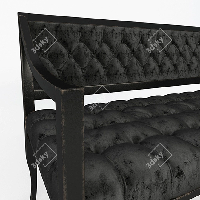 Modern Times Sofa Sevensedie Calliope 3D model image 3