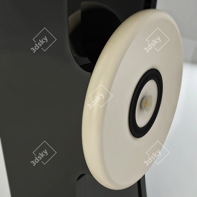 Elegant Sound: Bodnar Audio Sandglass 3D model image 2