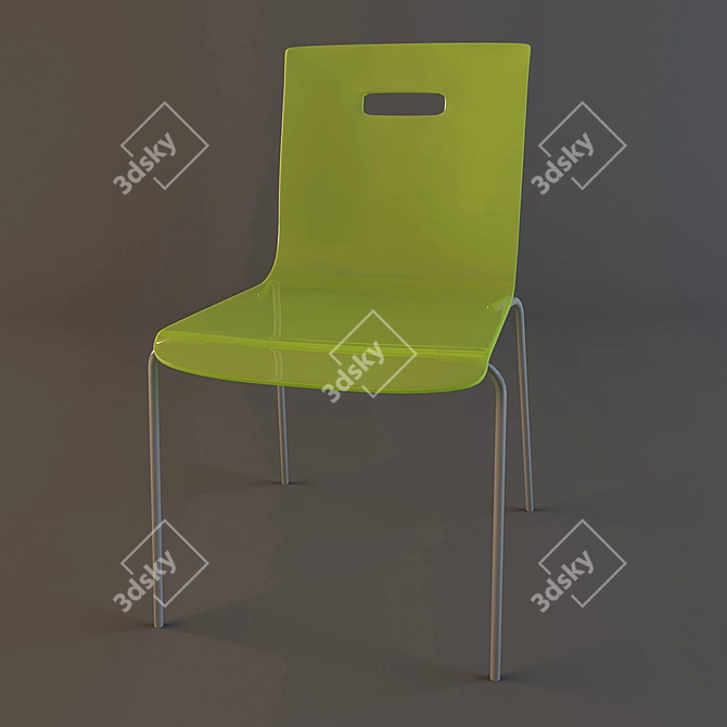 ErgoMax Comfort Chair 3D model image 1