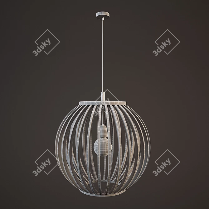 IllumiGlow: Stylish Desk Lamp 3D model image 2