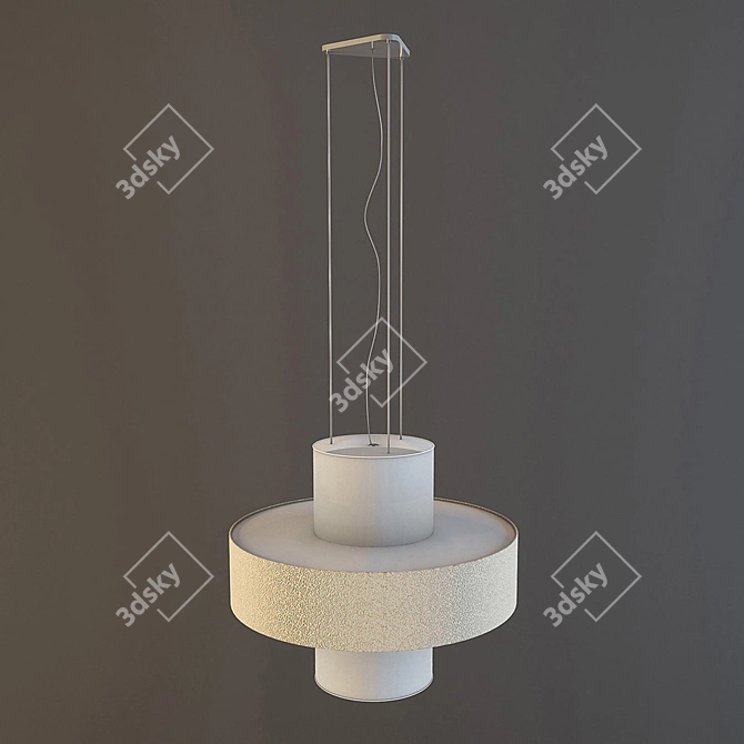 Elegant Eltorent Chandelier 3D model image 1