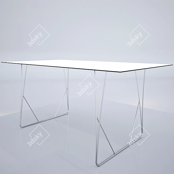 Danish Design MENSA6 Table 3D model image 1