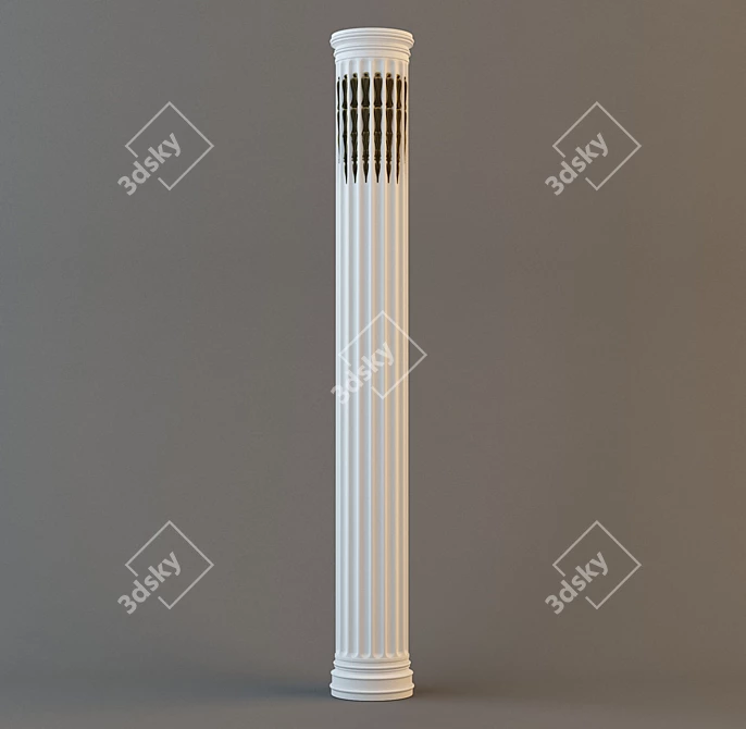 Decorative Columns 3D model image 1