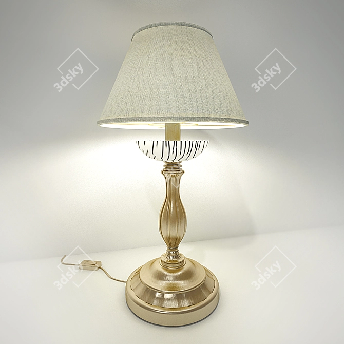 Italian Design RECCAGNI ANGELO Table Lamp 3D model image 1