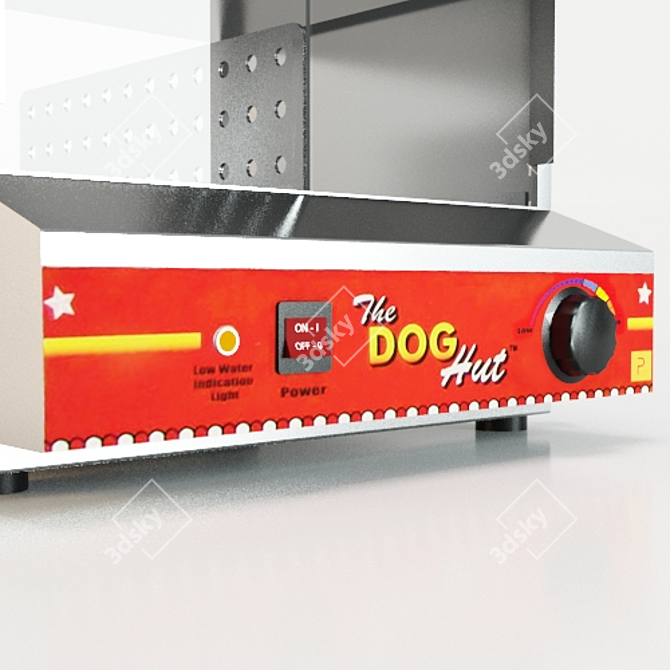 Dog Hut 8020 Hot Dog Steamer - Perfectly Steamed Hot Dogs every time! 3D model image 3