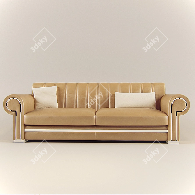Quincy Sofa: Classic Elegance from Formerin 3D model image 1