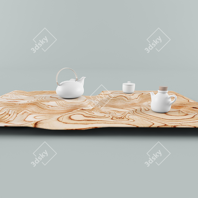 Tea Confluence Table: Limited Edition 3D model image 1