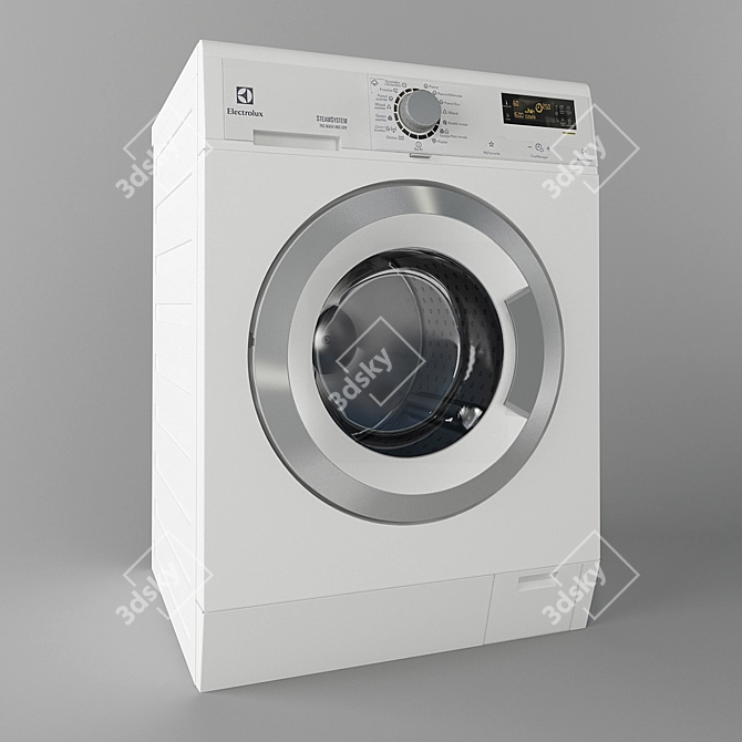 Efficient Washing Machine: Electrolux EWW 1697 MDW 3D model image 1