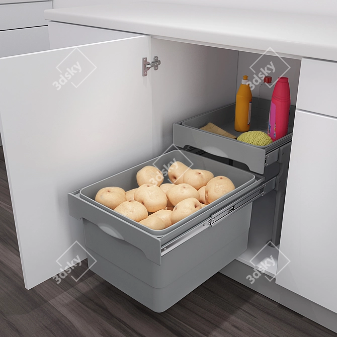 Kitchen Storage System - Tank 40SF 3D model image 2