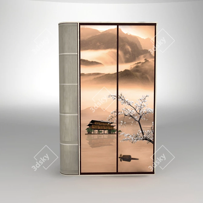 Custom Printed Wardrobe | Personalized Storage 3D model image 1