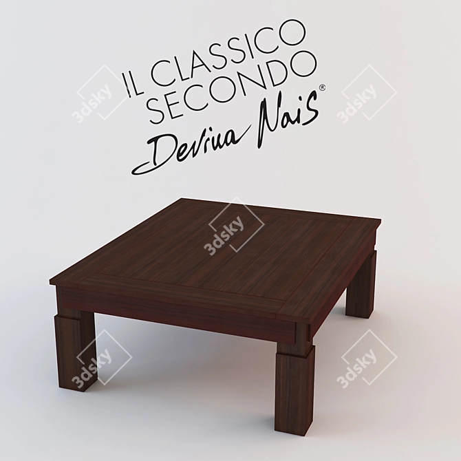 Versatile Expandable Coffee Table by DEVINA NAIS 3D model image 1