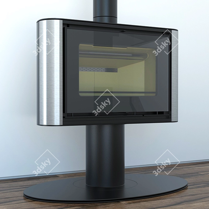 Jotul Scan 57: Modern Elegance for Your Home 3D model image 1