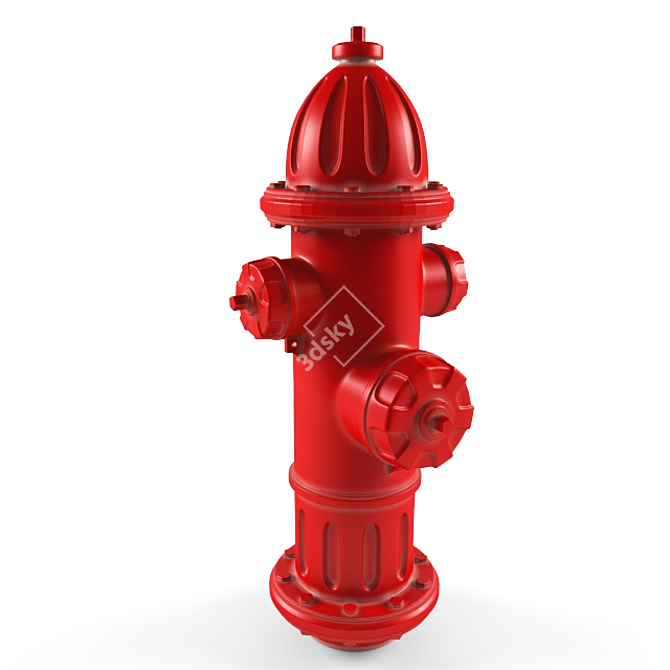Fire Hydrant: Reliable Fire Protection 3D model image 1