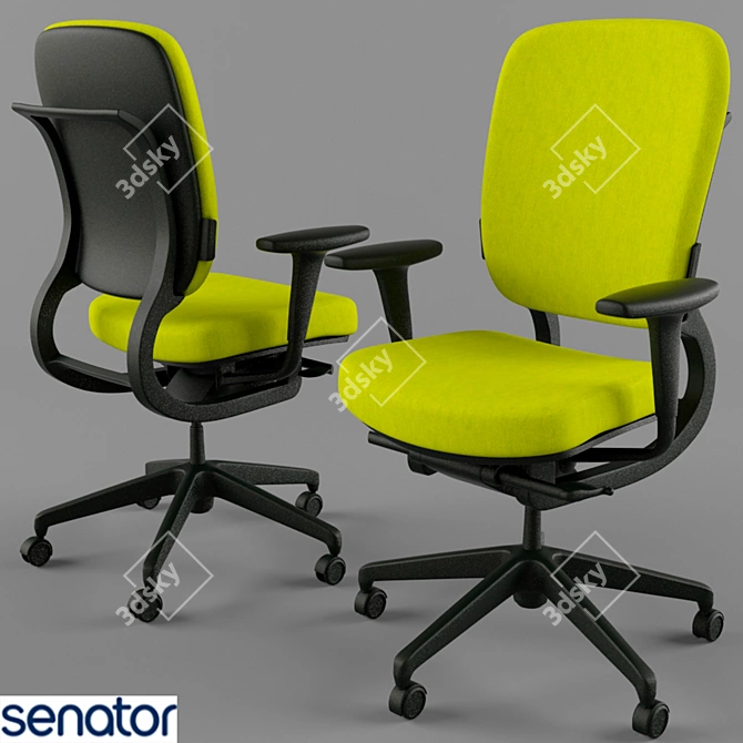 ErgoPro Executive Chair 3D model image 1