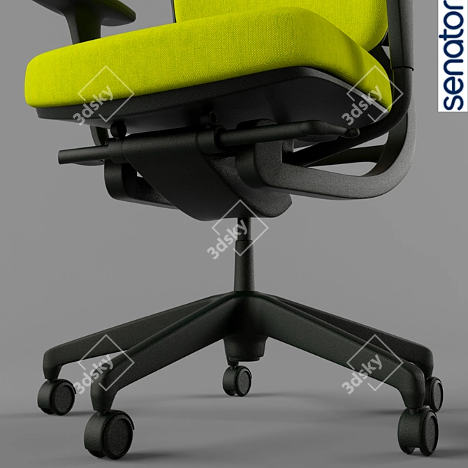 ErgoPro Executive Chair 3D model image 2