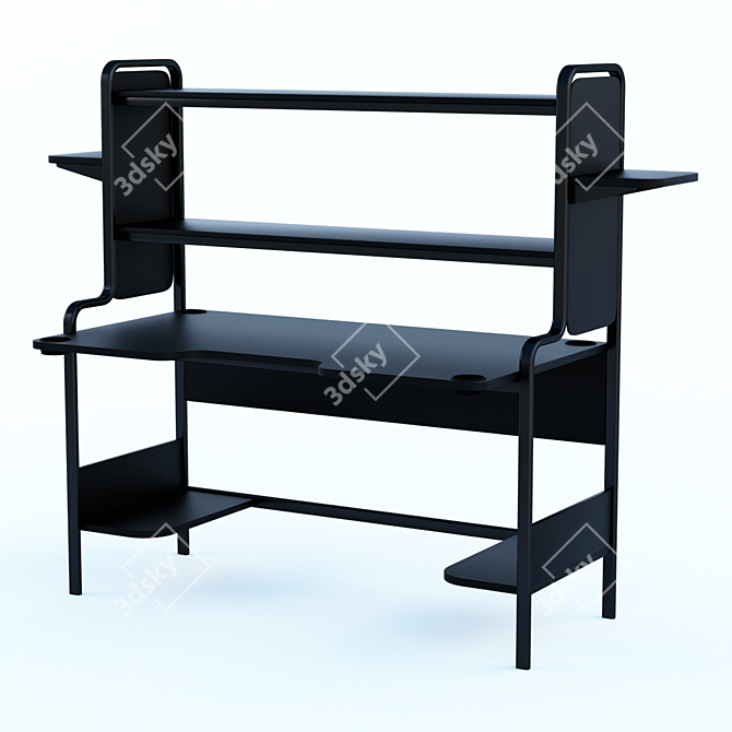 IKEA Freddie Workstation 3D model image 1