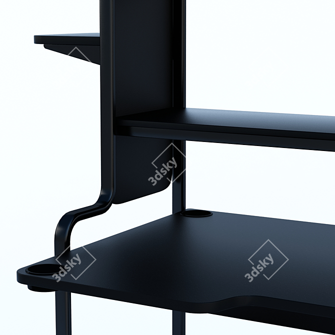 IKEA Freddie Workstation 3D model image 2