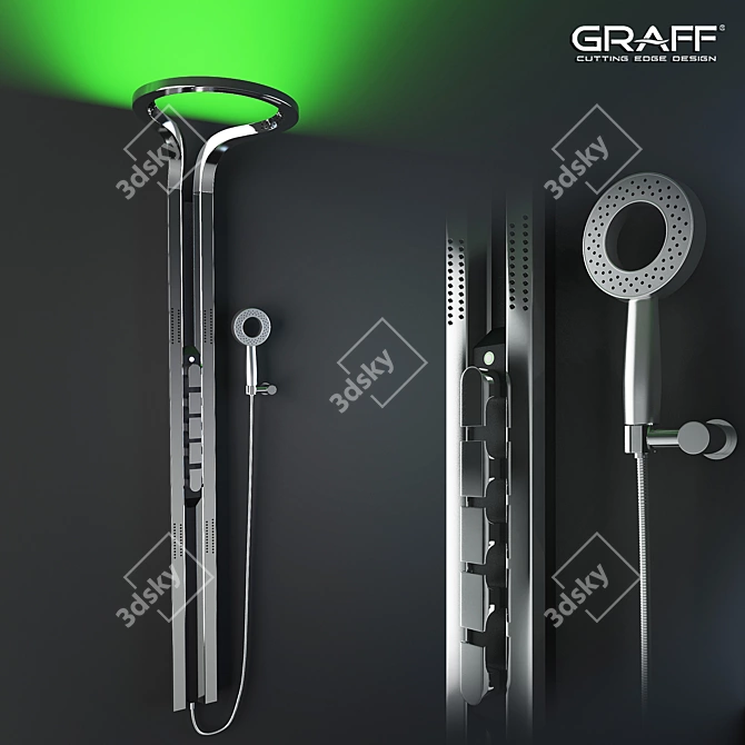 Graff Ametis Thermostatic Shower 3D model image 1