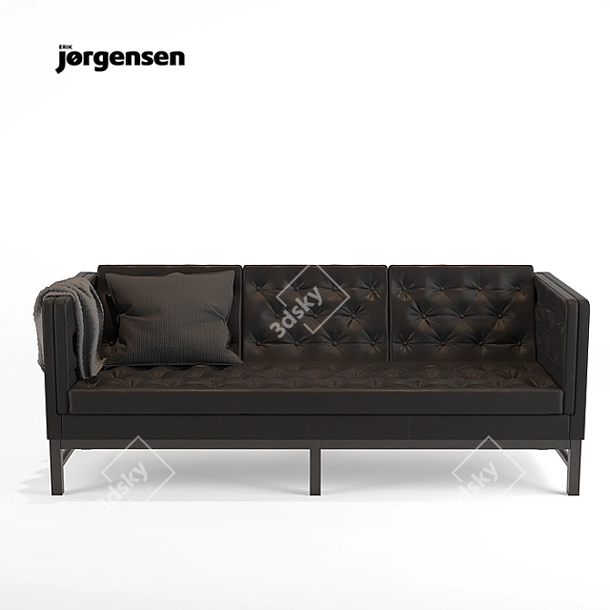 Modern Comfort: Erik Jorgensen EJ 315 Sofa 3D model image 2