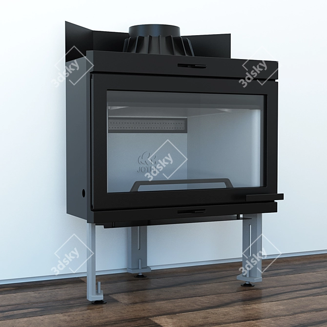 Efficient Heating with Jotul I 400 FL 3D model image 1