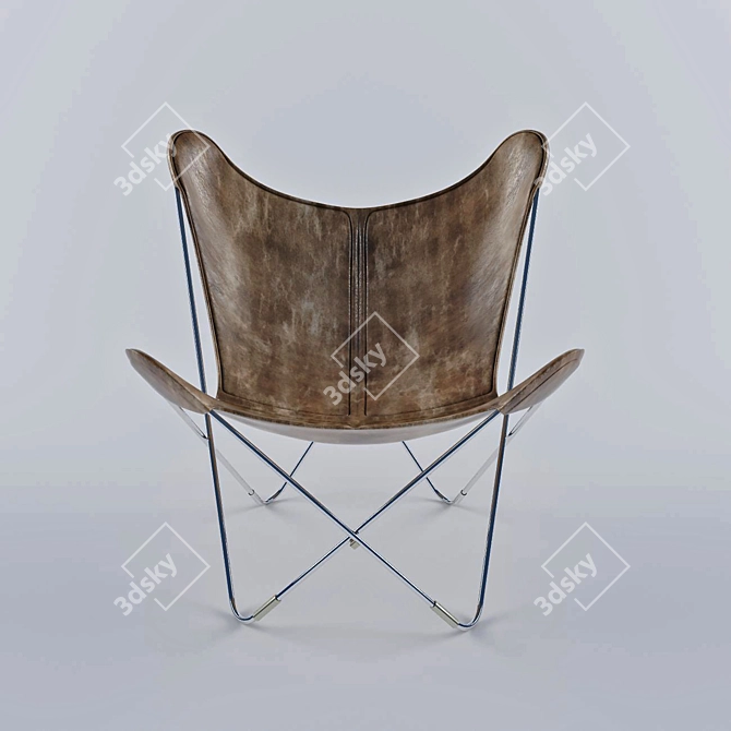 Butterfly Comfort Chair 3D model image 1