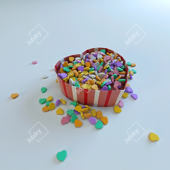 Sweet Love Delights 3D model image 1