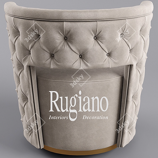 Elegant Rugiano Giotto Set 3D model image 2