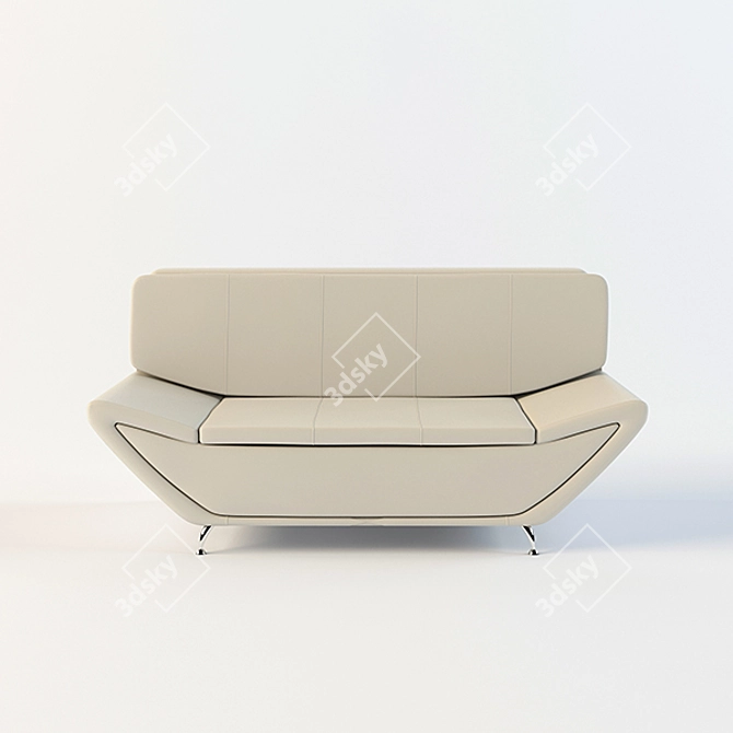 Title: Modern Photo-Inspired Sofa 3D model image 2