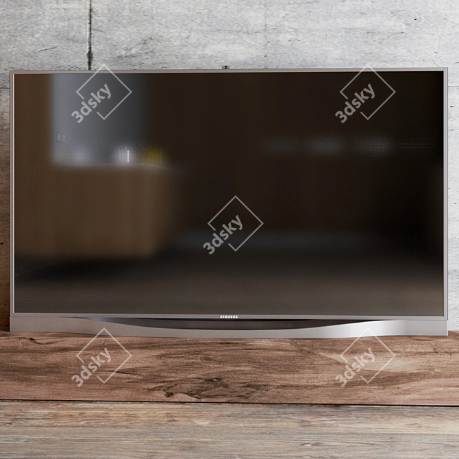 Samsung 8500 LED TV - 64" Full HD 3D Smart TV 3D model image 1