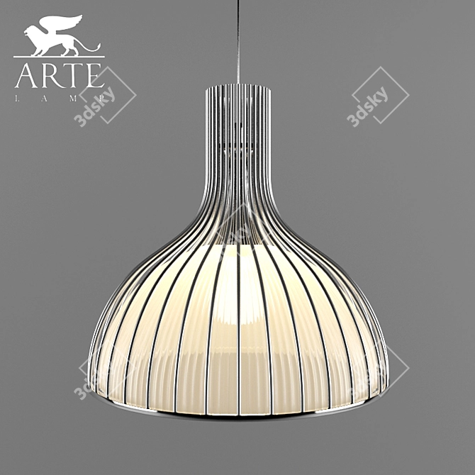 MONTANA Suspension Lamp - A9360SP-1CC 3D model image 1