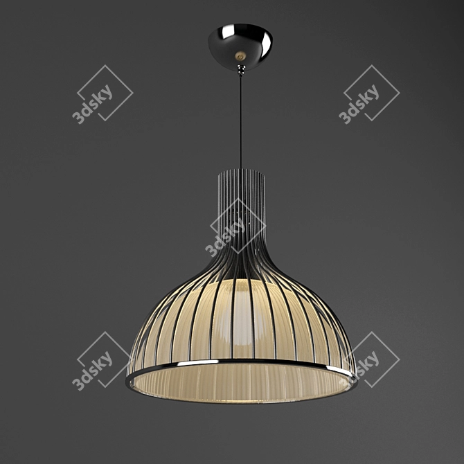 MONTANA Suspension Lamp - A9360SP-1CC 3D model image 2