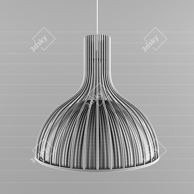 MONTANA Suspension Lamp - A9360SP-1CC 3D model image 3