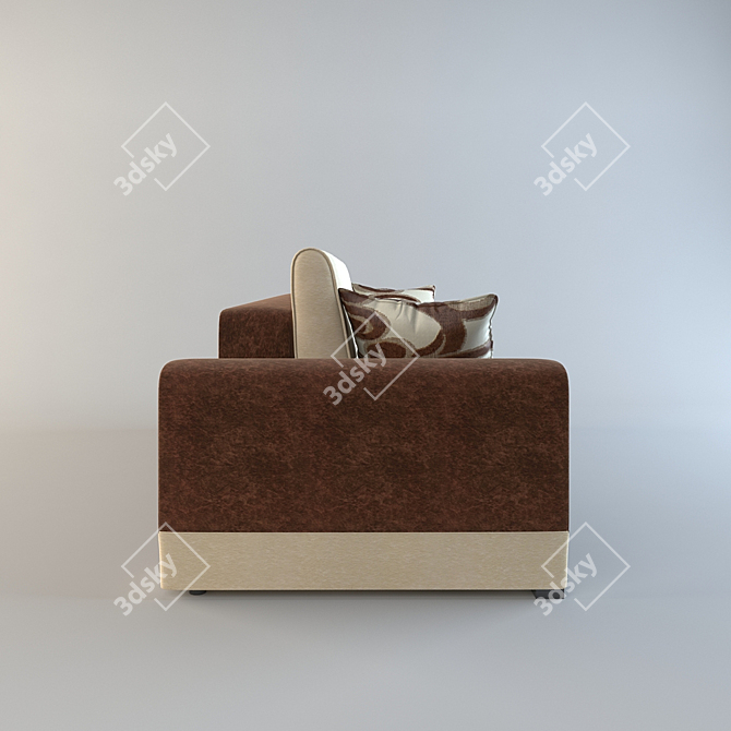 Stylish "Favorite" Sofa 3D model image 3