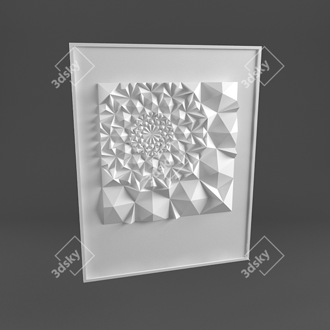 Paper Folding Art: Ara 114 3D model image 1