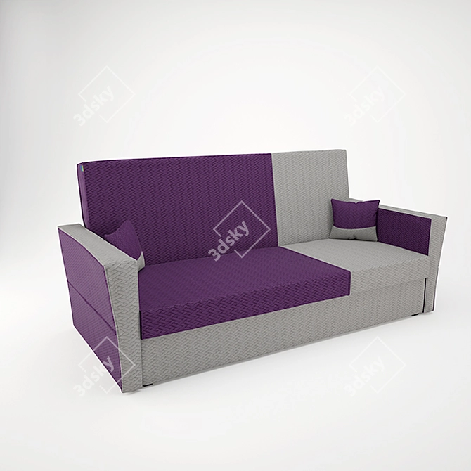 Dreamy Fantasy Sofa 3D model image 1